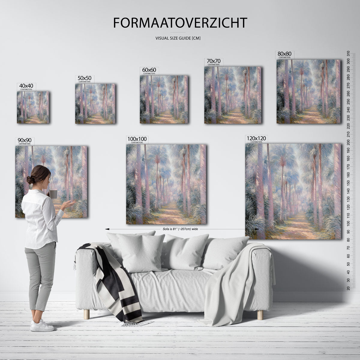 Palmboomlaan Poster