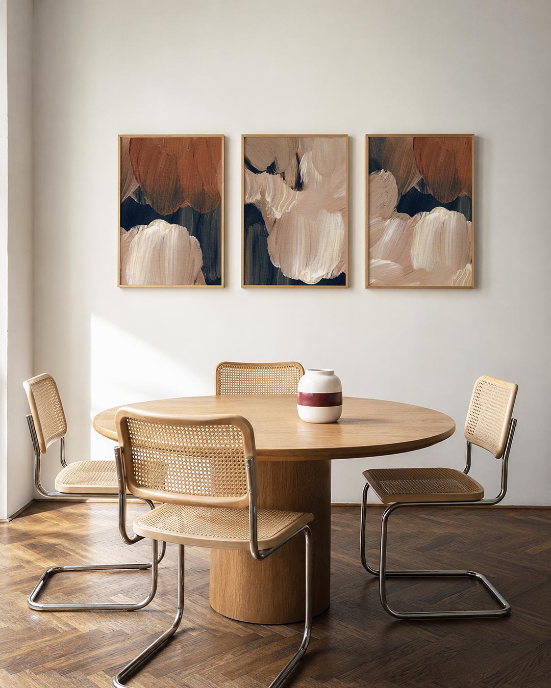 Kleurvlakken en textuur Posterset