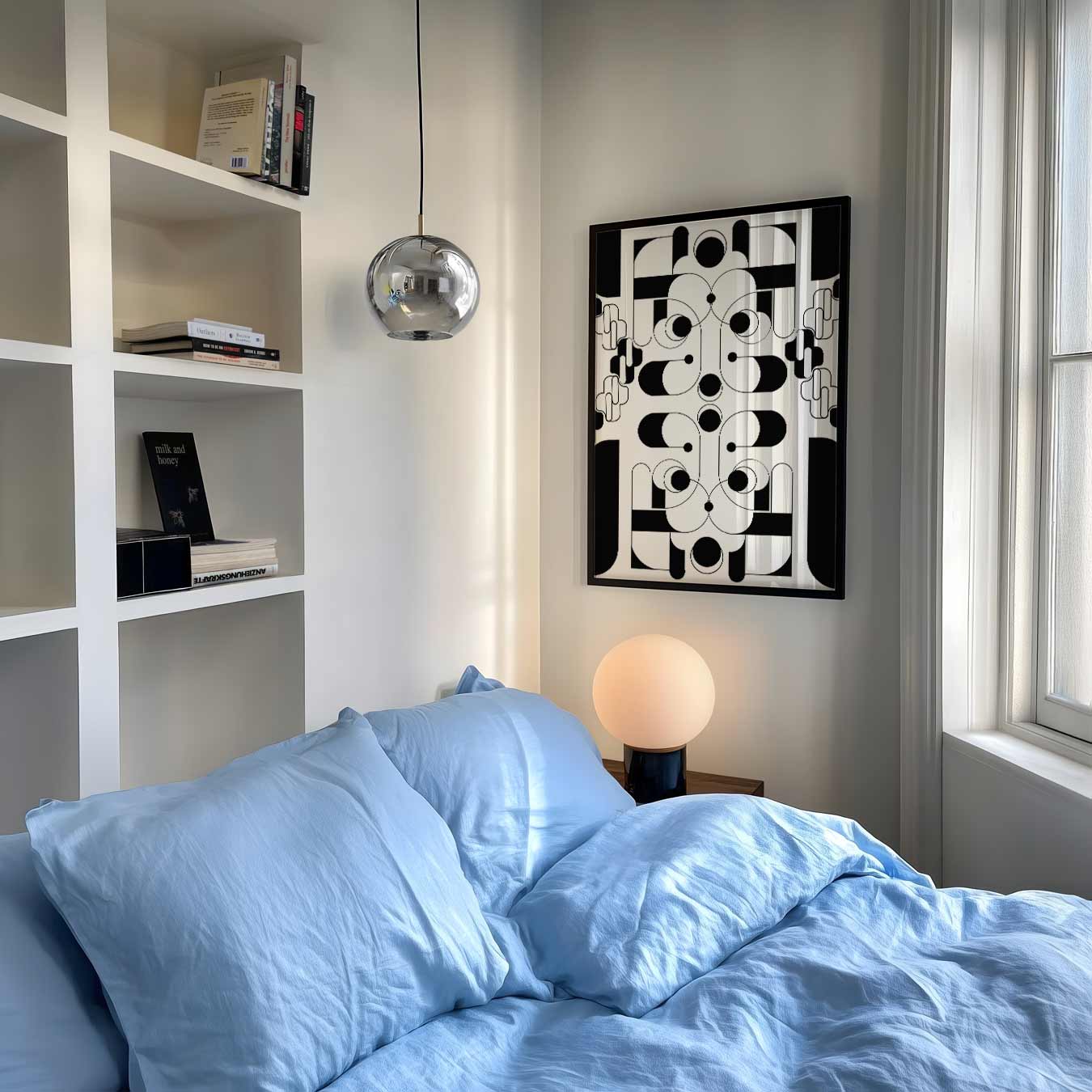 Moderne Geometrische Kunstposter-WallArtistic
