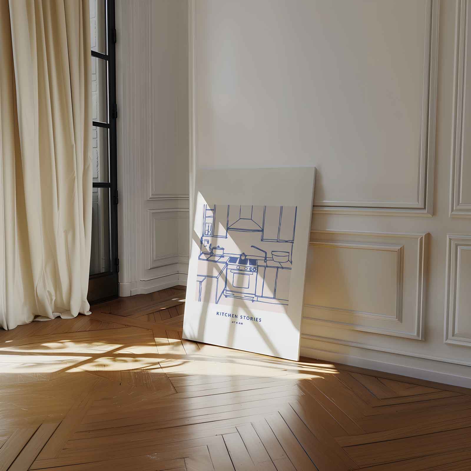 Keukenverhalen om 9 uur Kunstwerk-canvas-dibond-plexiglas-wanddecoratie-WallArtistic