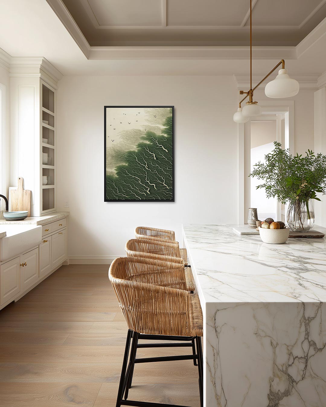 Natuurlijke patronen Kunstwerk