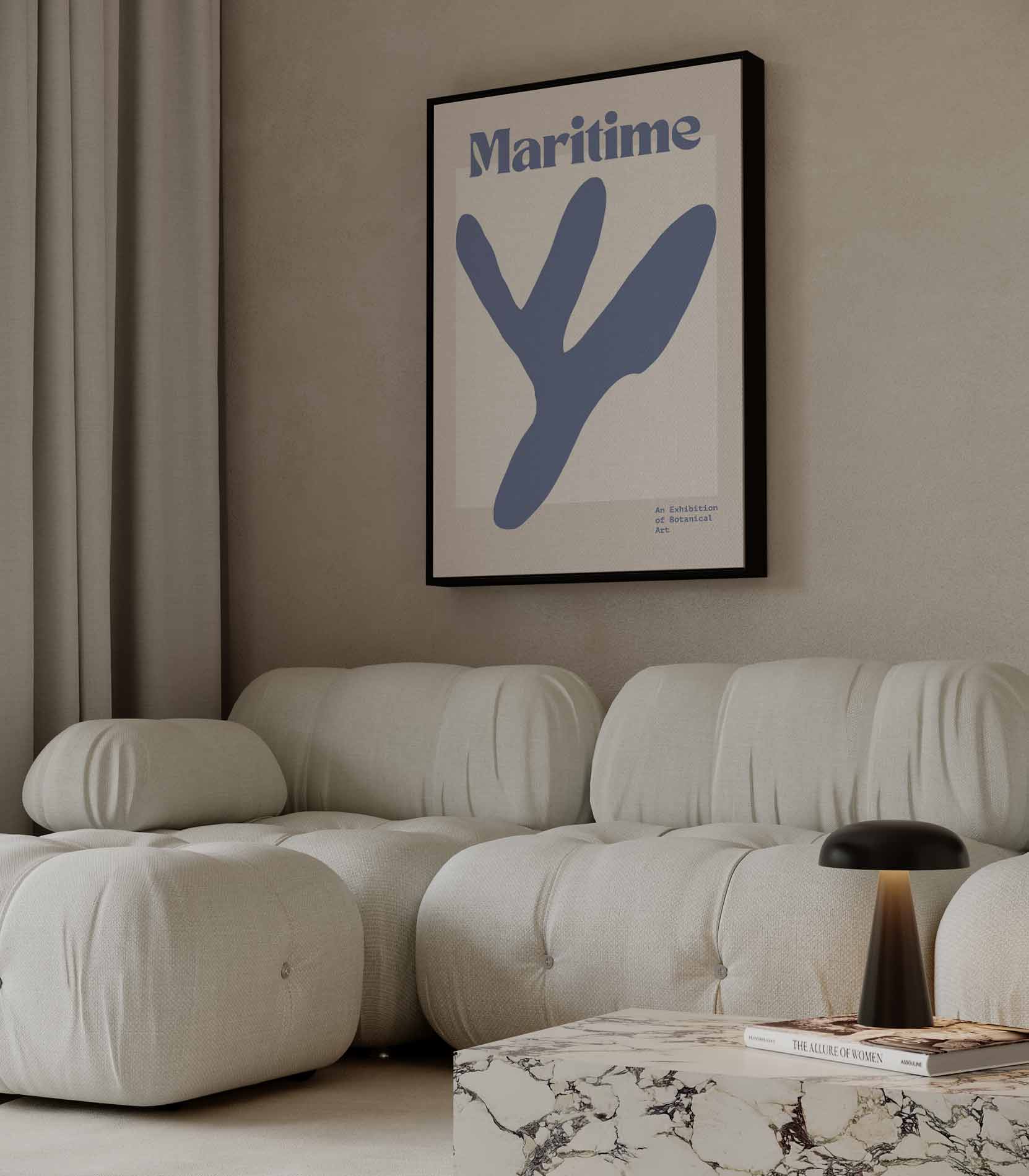 Maritieme Botanische Kunstposter