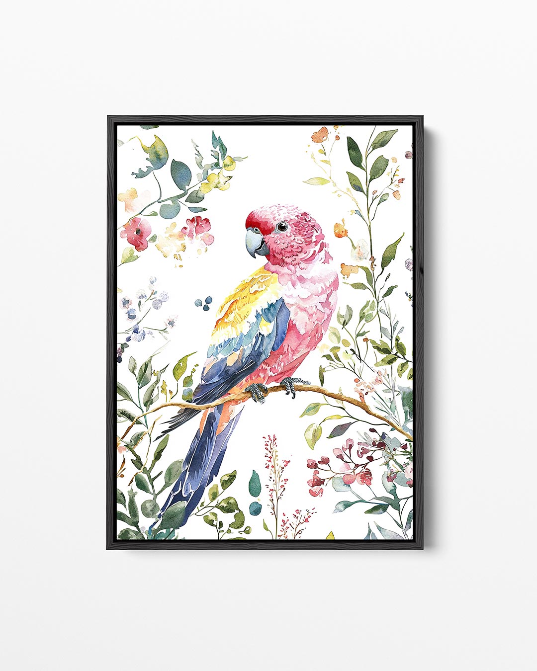 Vrolijke vogel illustratie Kunstwerk