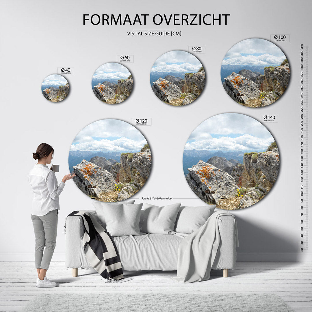 Berglandschap Muurcirkel