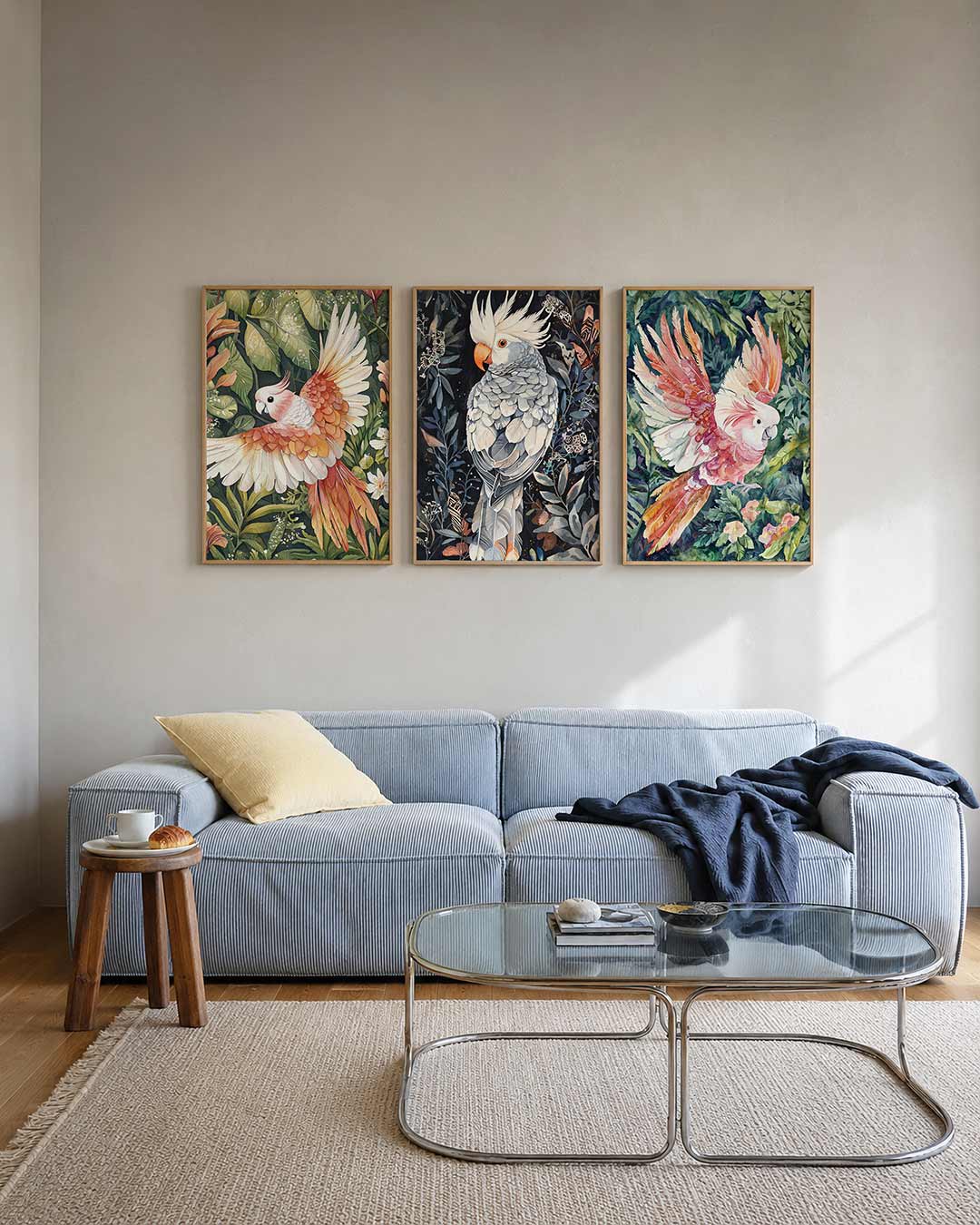 Vleugel en blad Posterset