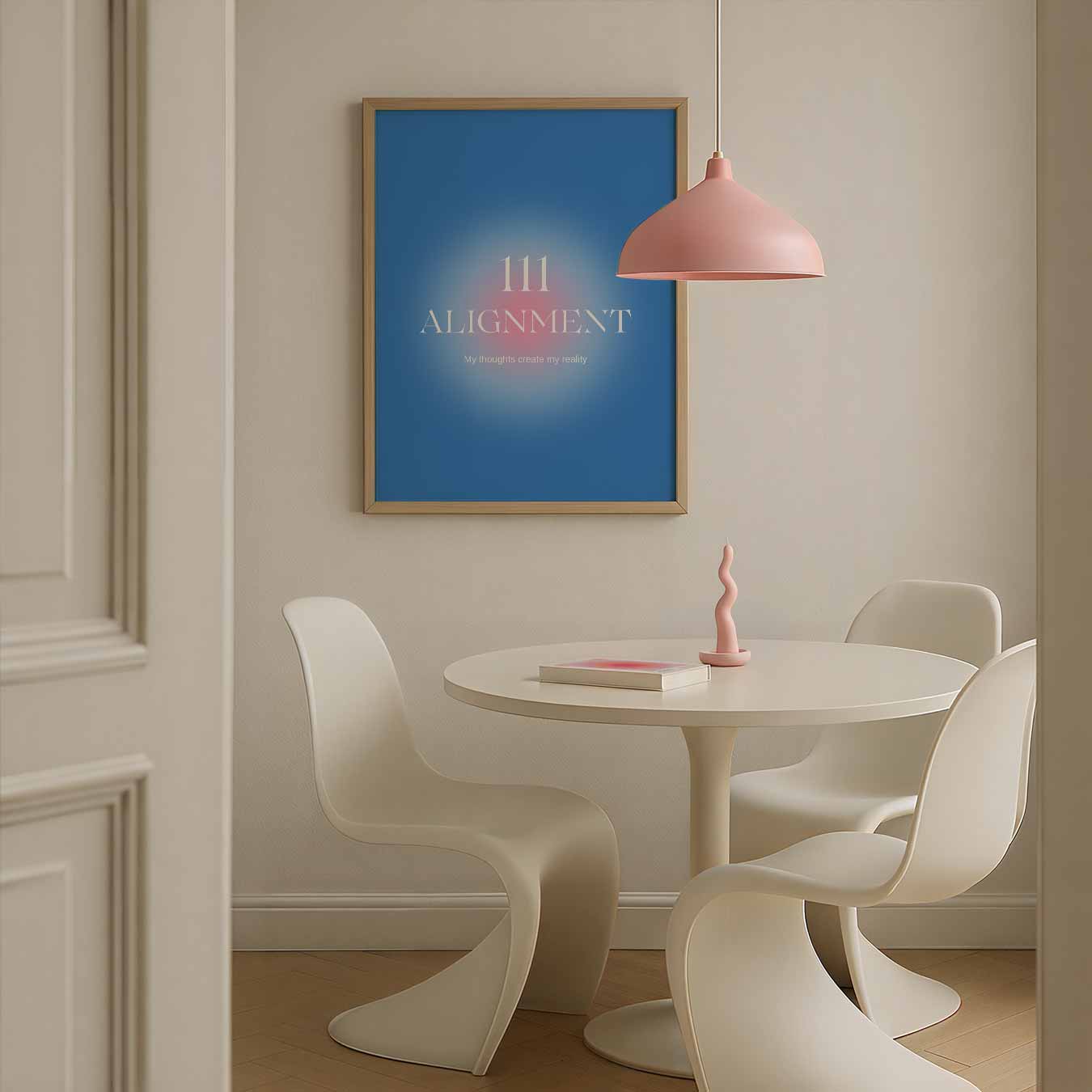 Inspirerende 111 Alignment Poster-WallArtistic