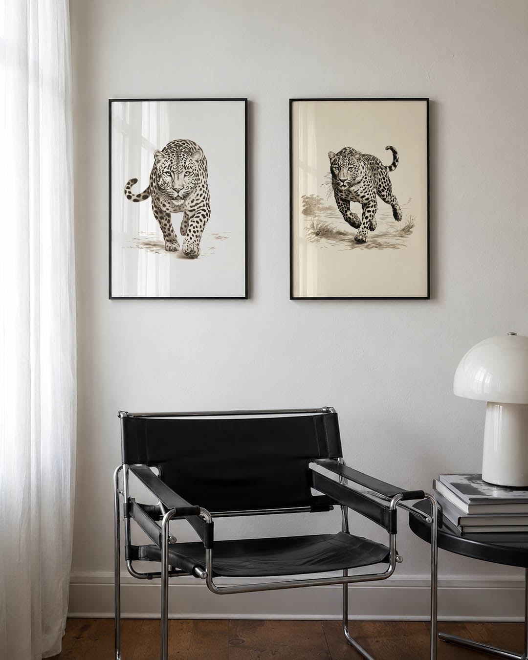 Dynamische dierenprint Posterset