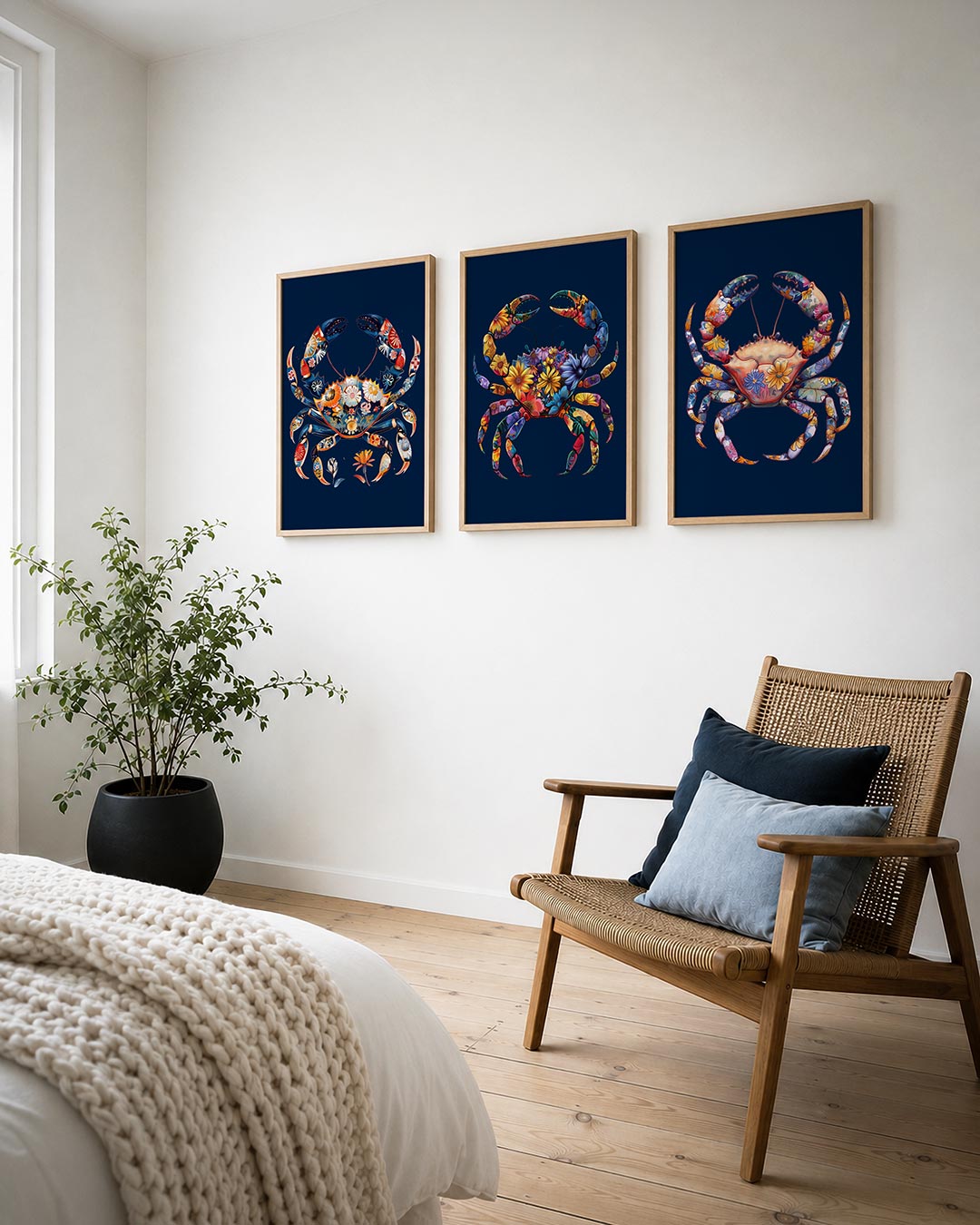 Bloemenkrab Posterset