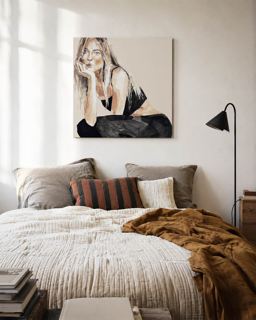Vrouwelijke contouren Kunstwerk