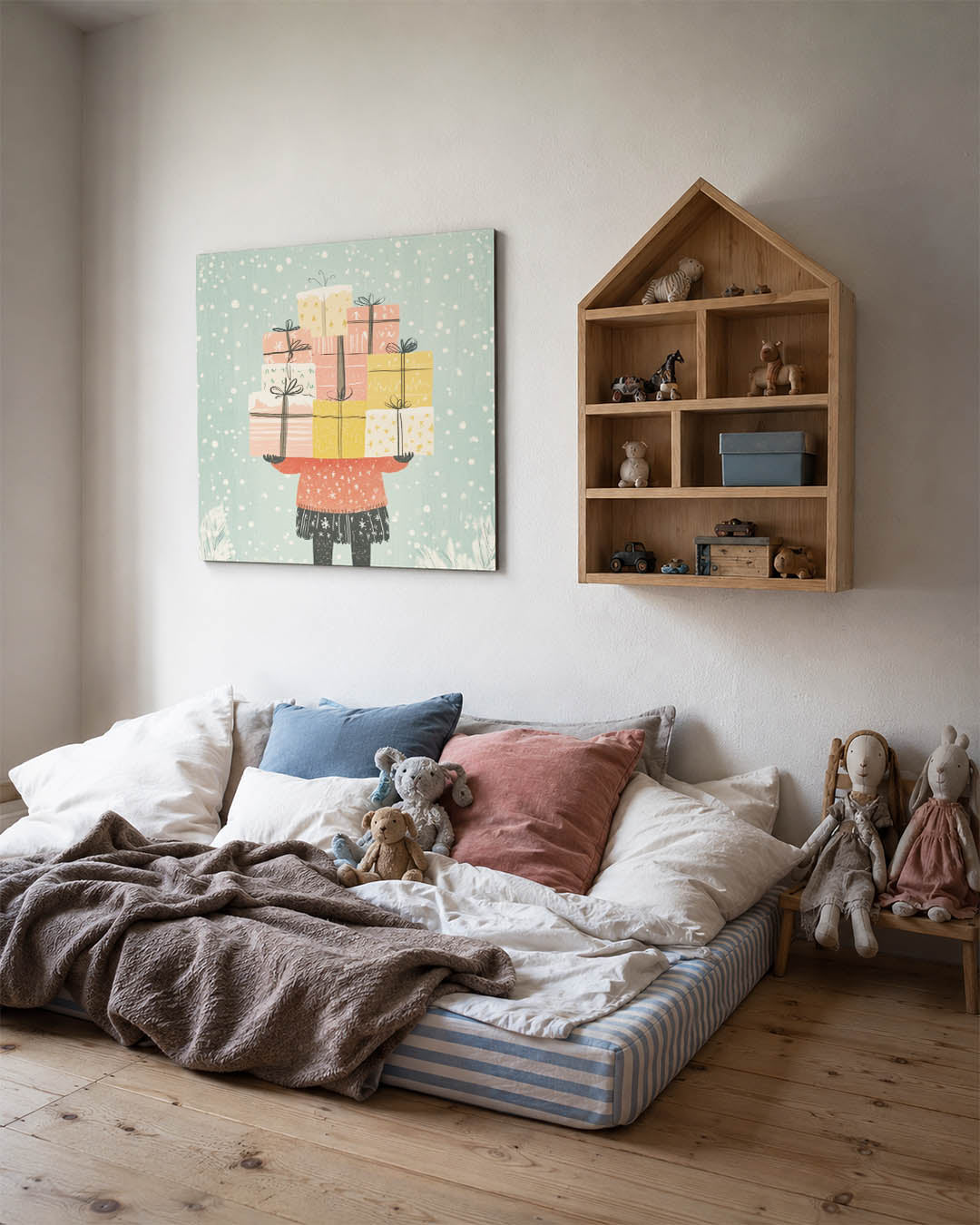 Vrolijke cadeaus Kunstwerk