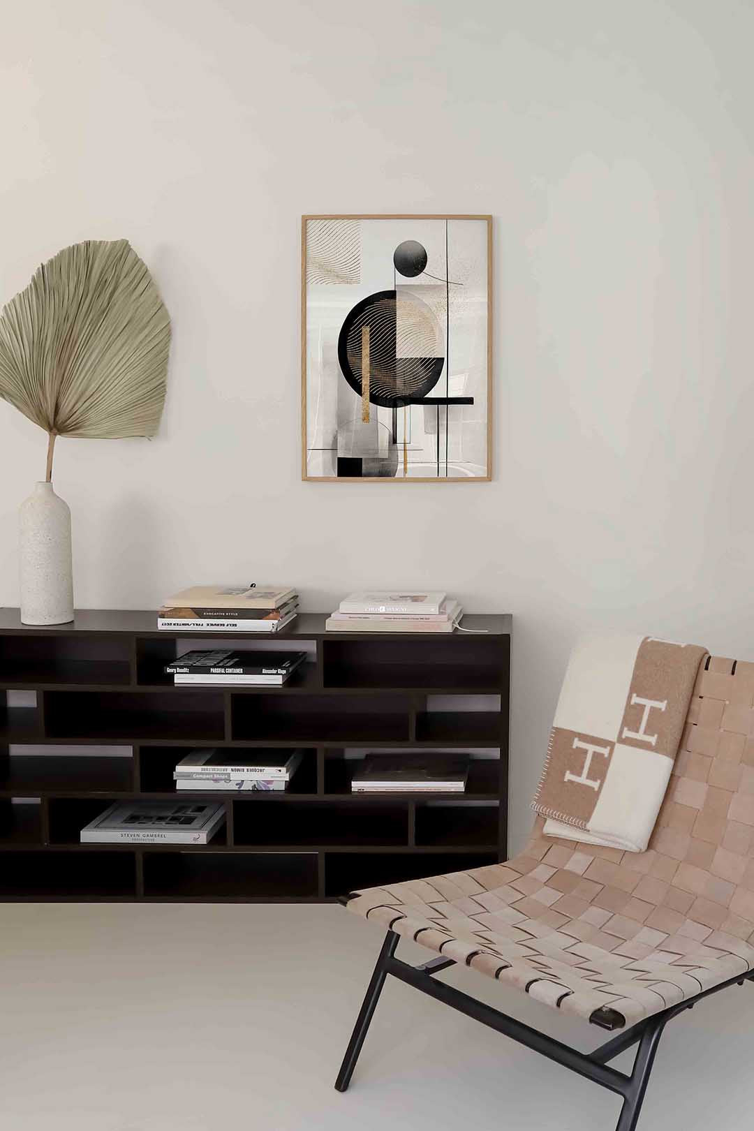 Abstracte vormen Poster