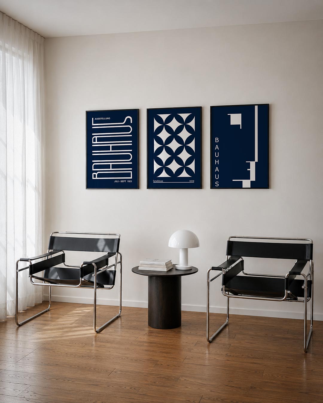 Lijnen en kleurvlakken Posterset