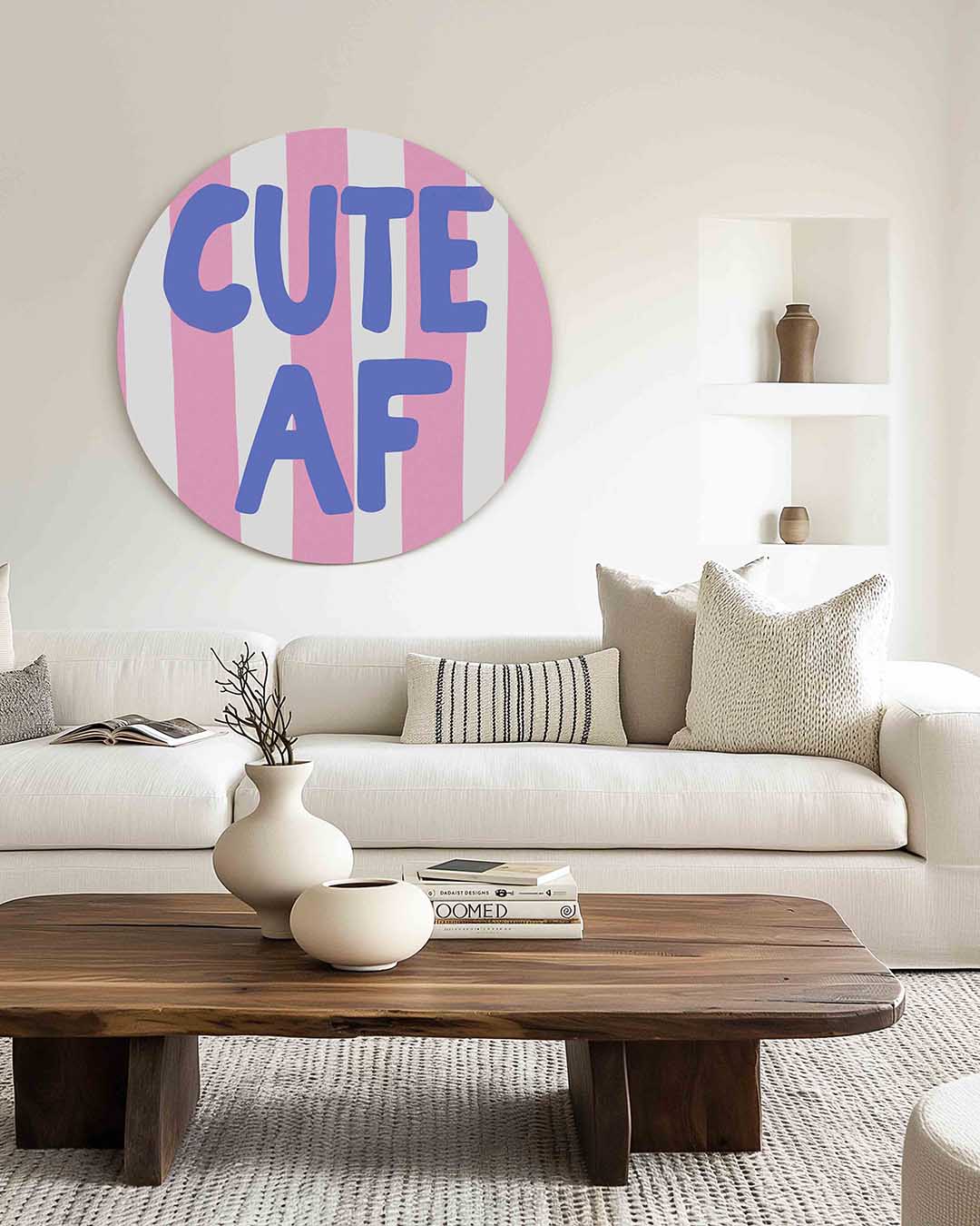 Cute af Muurcirkel