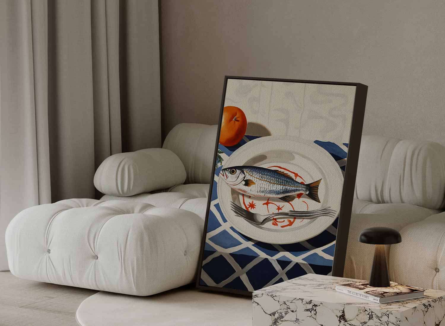 Tijdloze Stilleven Harmonie Kunstwerk-canvas-dibond-plexiglas-wanddecoratie-WallArtistic
