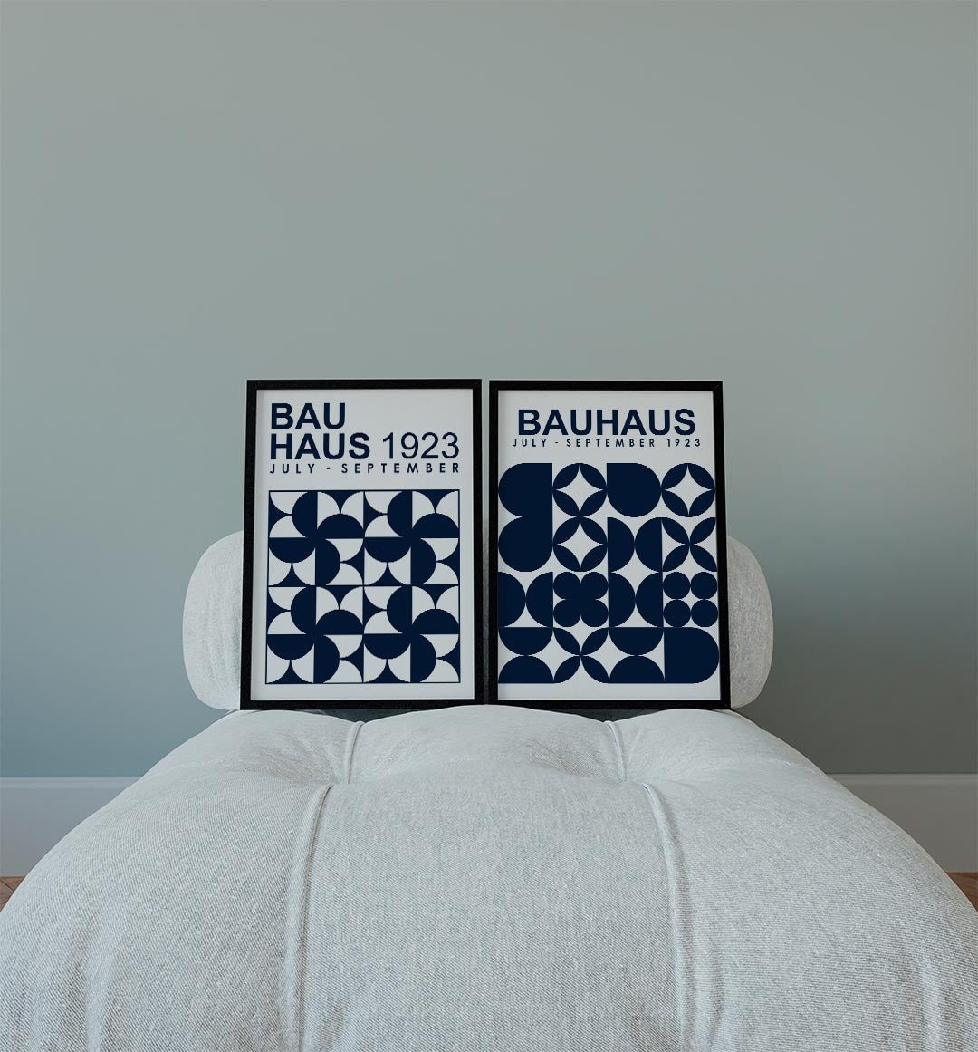 Vormenspel en kleur Posterset