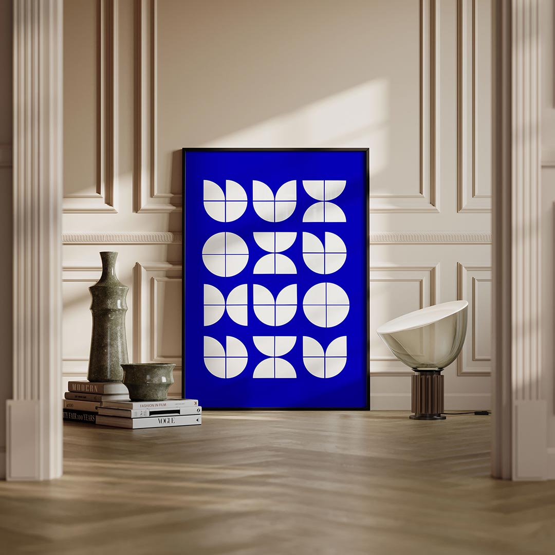 Vormen en vlakken Poster