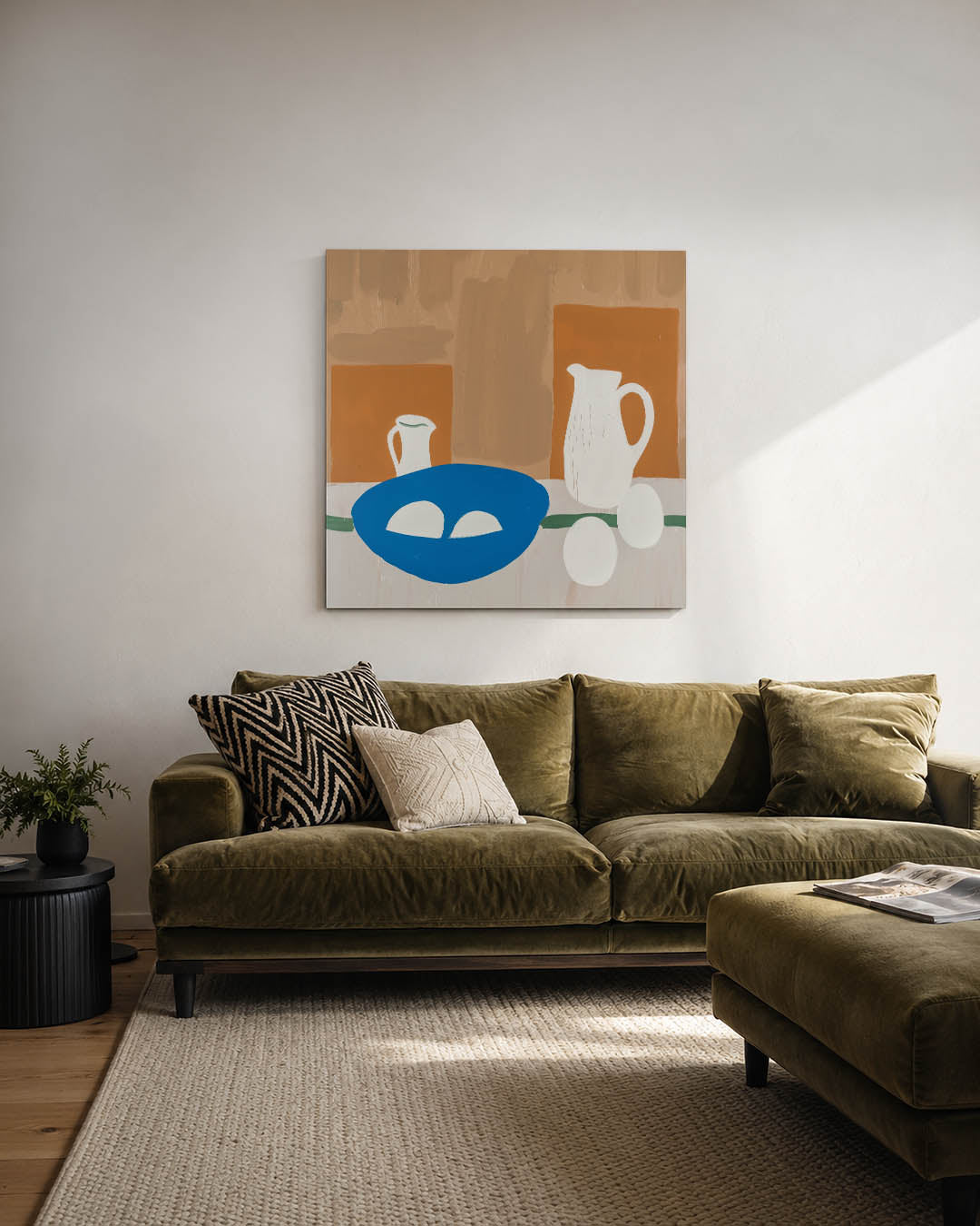 Eenvoudige vormen Kunstwerk