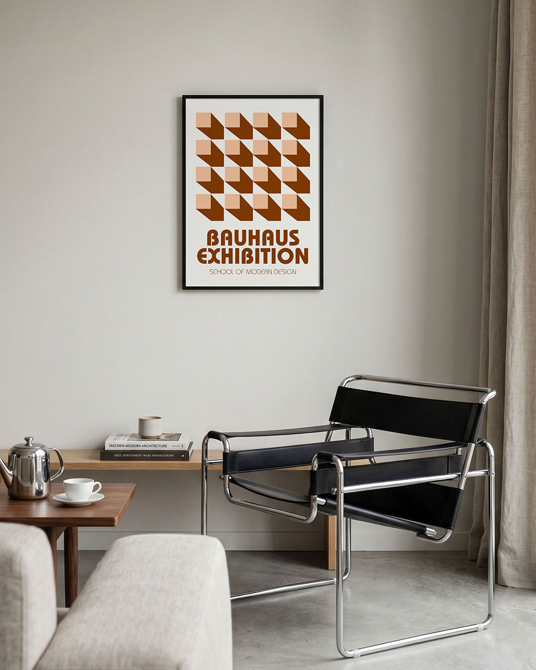 Vorm en schaduw Poster