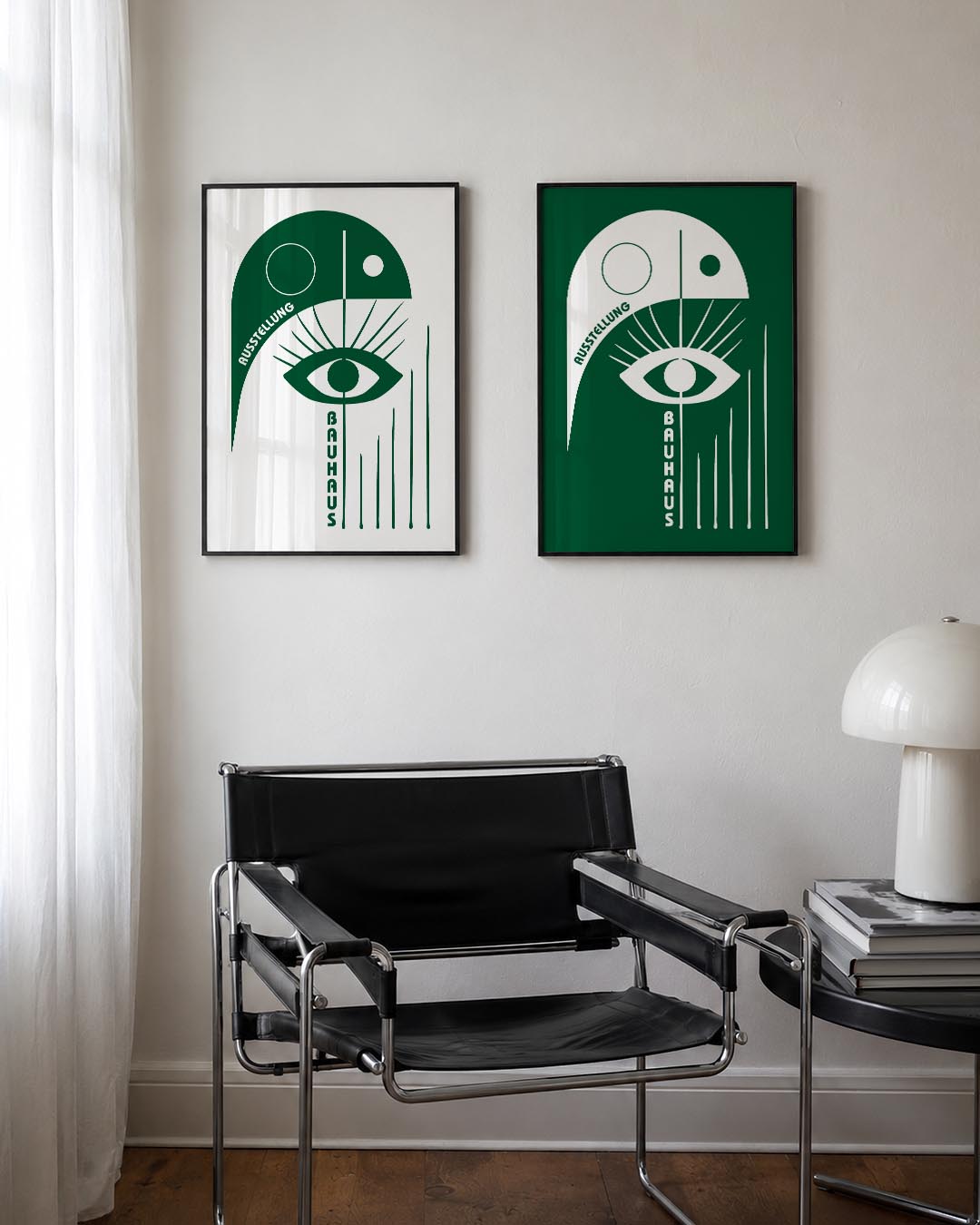 Oog en lijnen Posterset