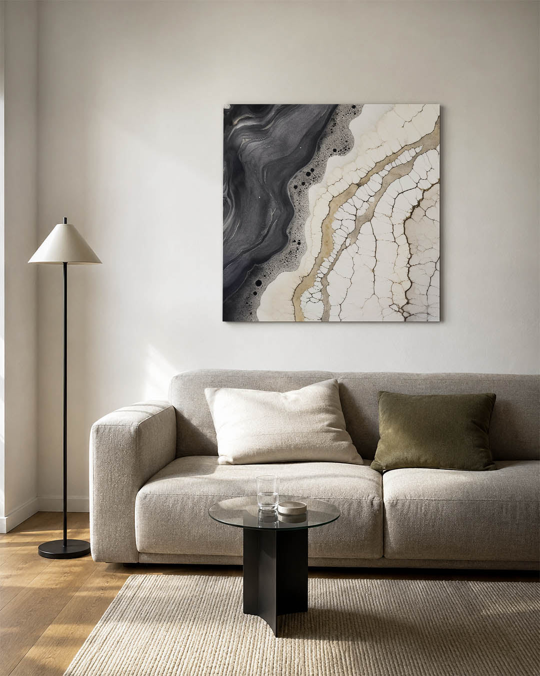 Organische lijnen Kunstwerk