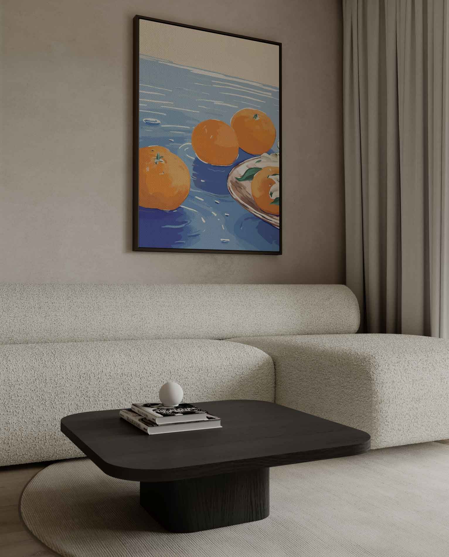 Citrus Serenade Kunstwerk-canvas-dibond-plexiglas-wanddecoratie-WallArtistic