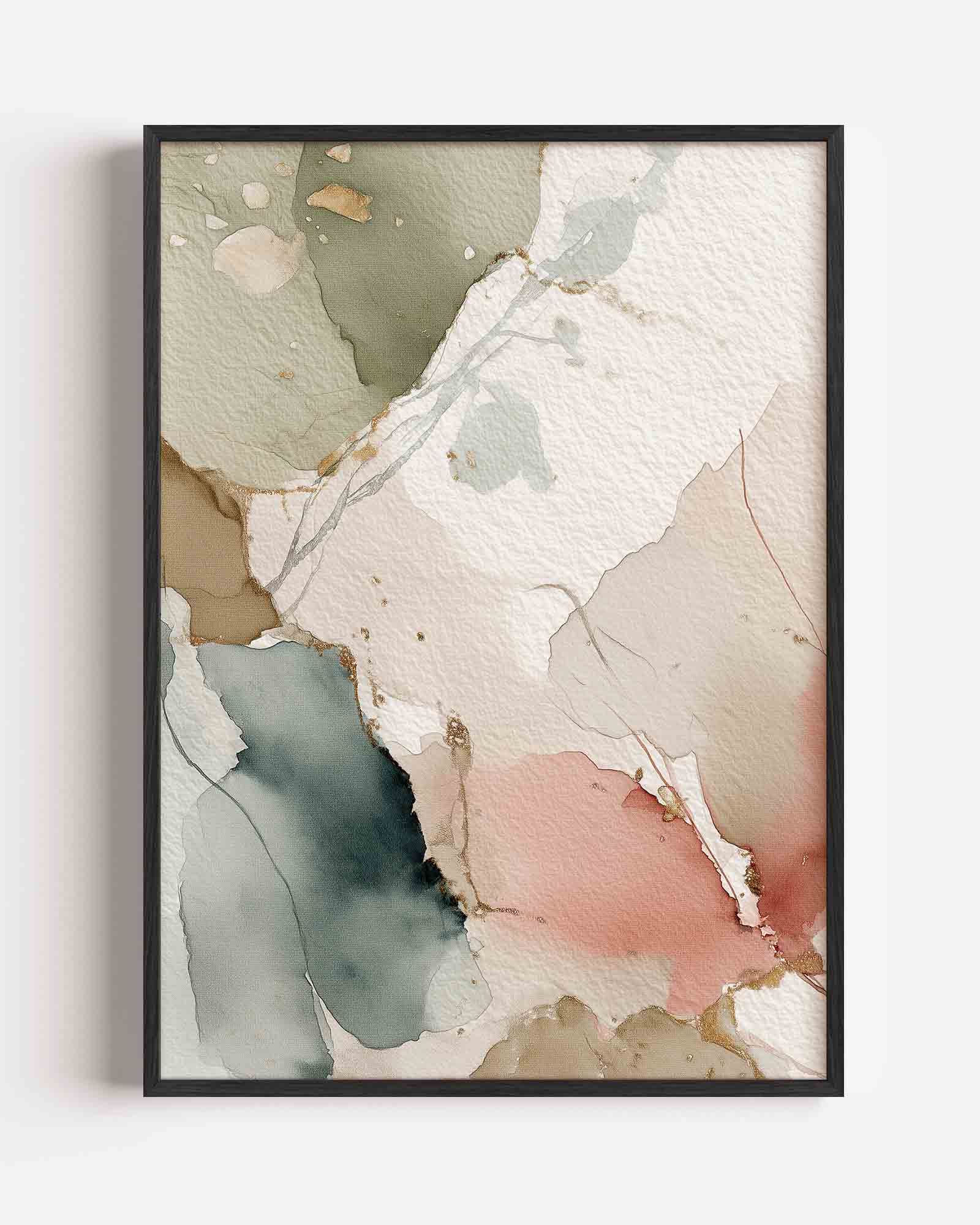 Abstracte vormen Poster