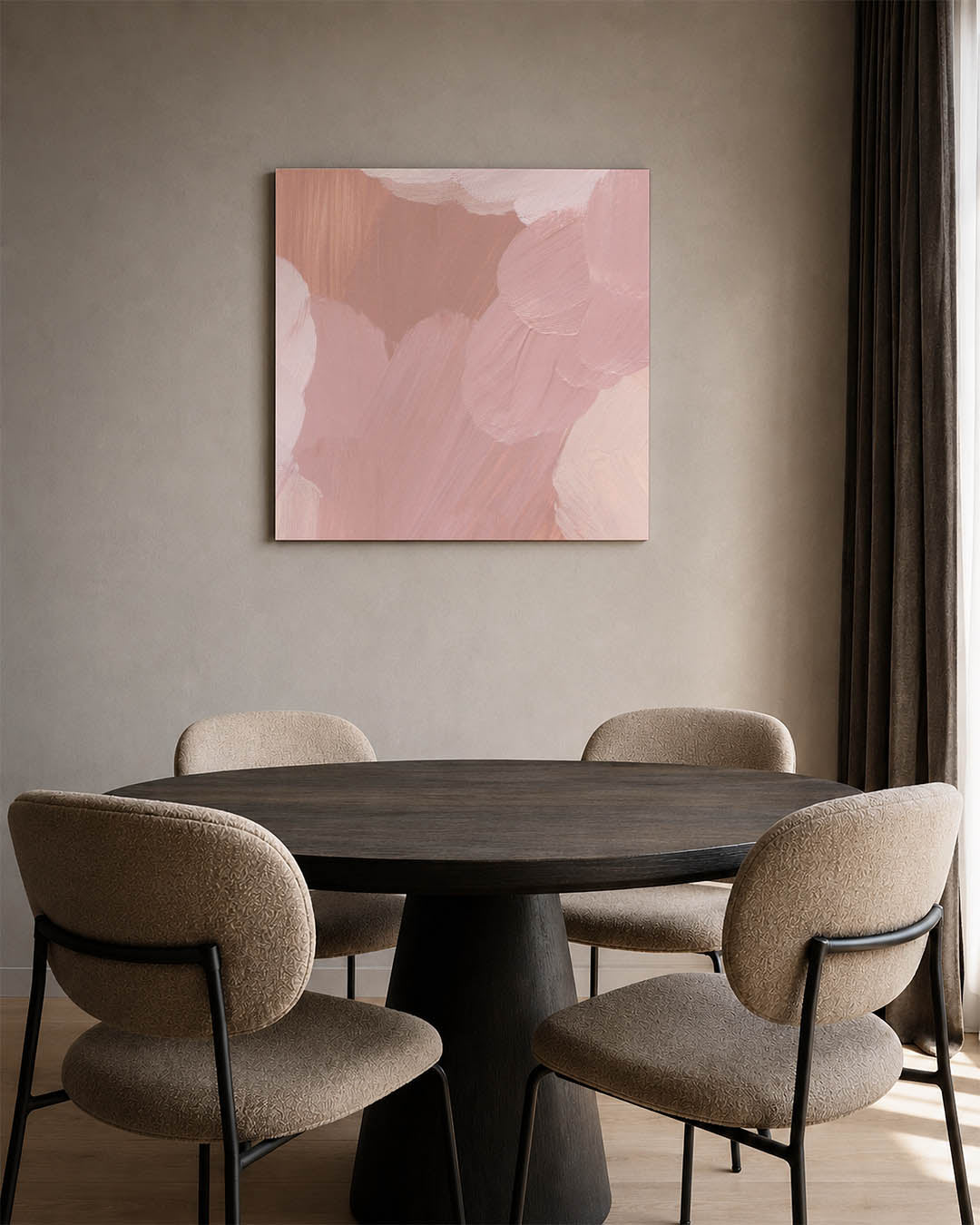 Zachte borstelstreken Kunstwerk
