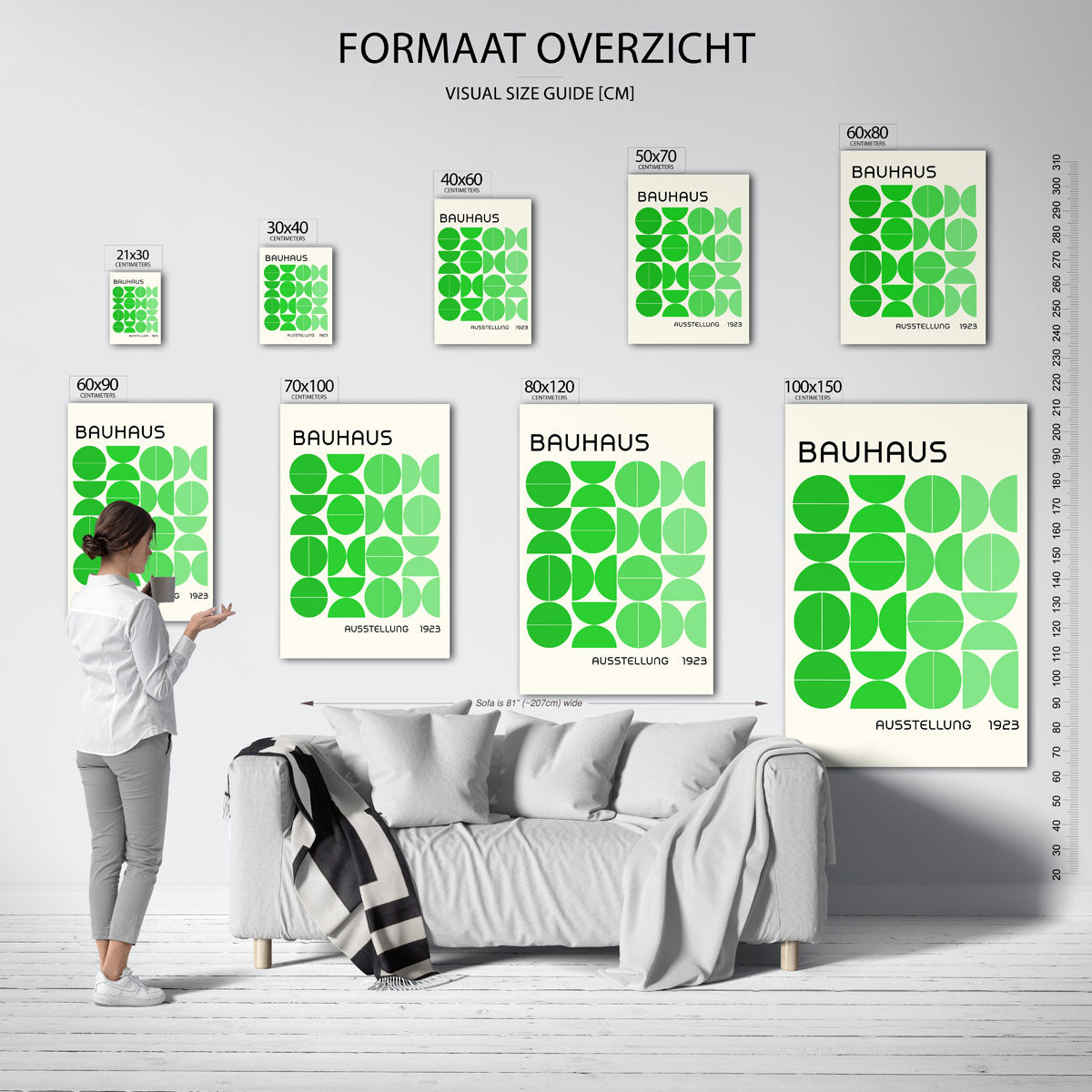 Vormen en vlakken Poster