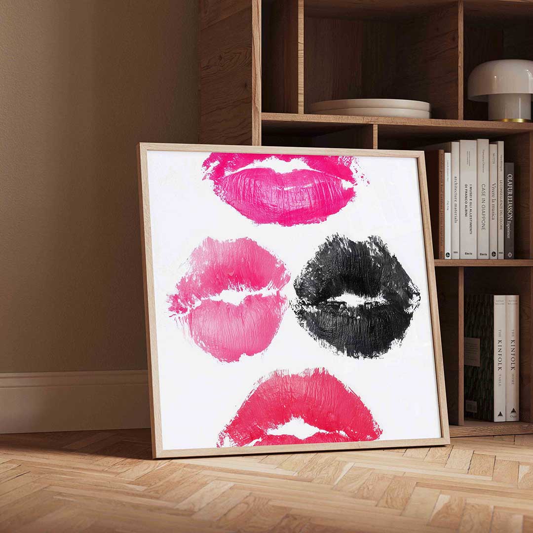 Lipafdrukken Poster