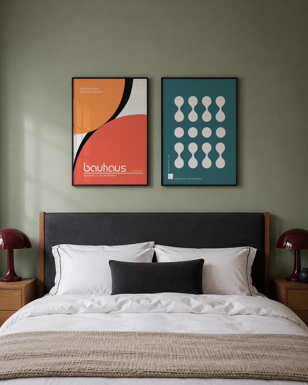 Vorm en kleurenspel Posterset
