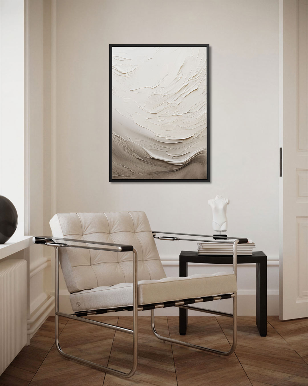 Golvende texturen Kunstwerk