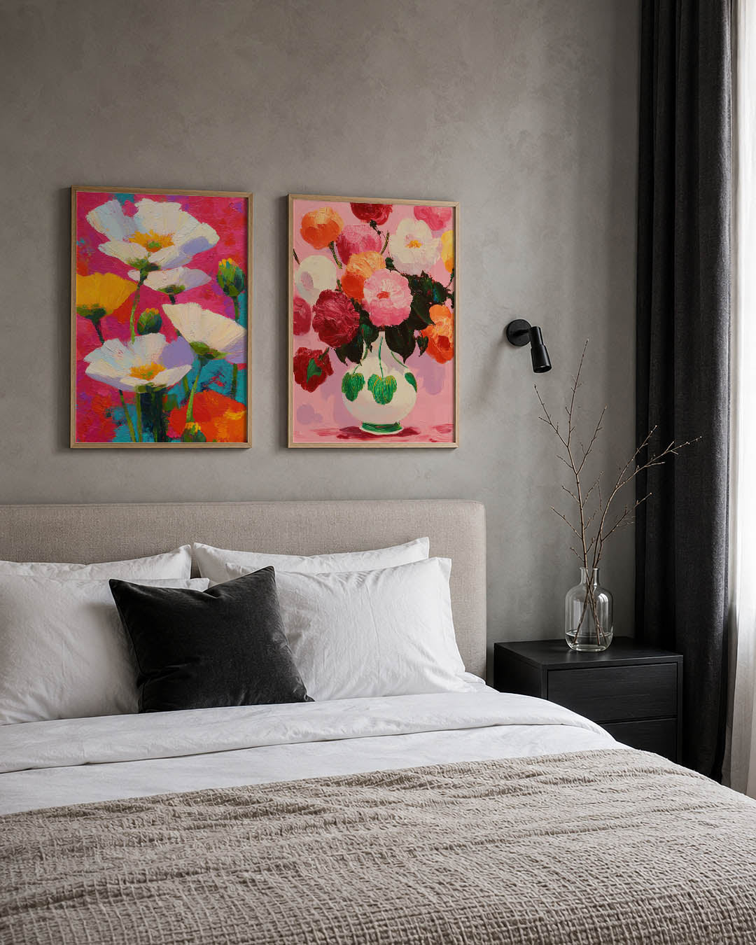 Bloemrijke kleurenpracht Posterset