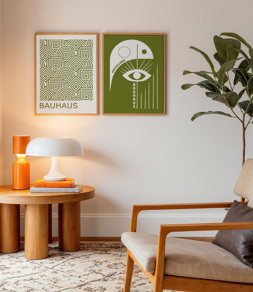 Lijnenspel en patronen Posterset