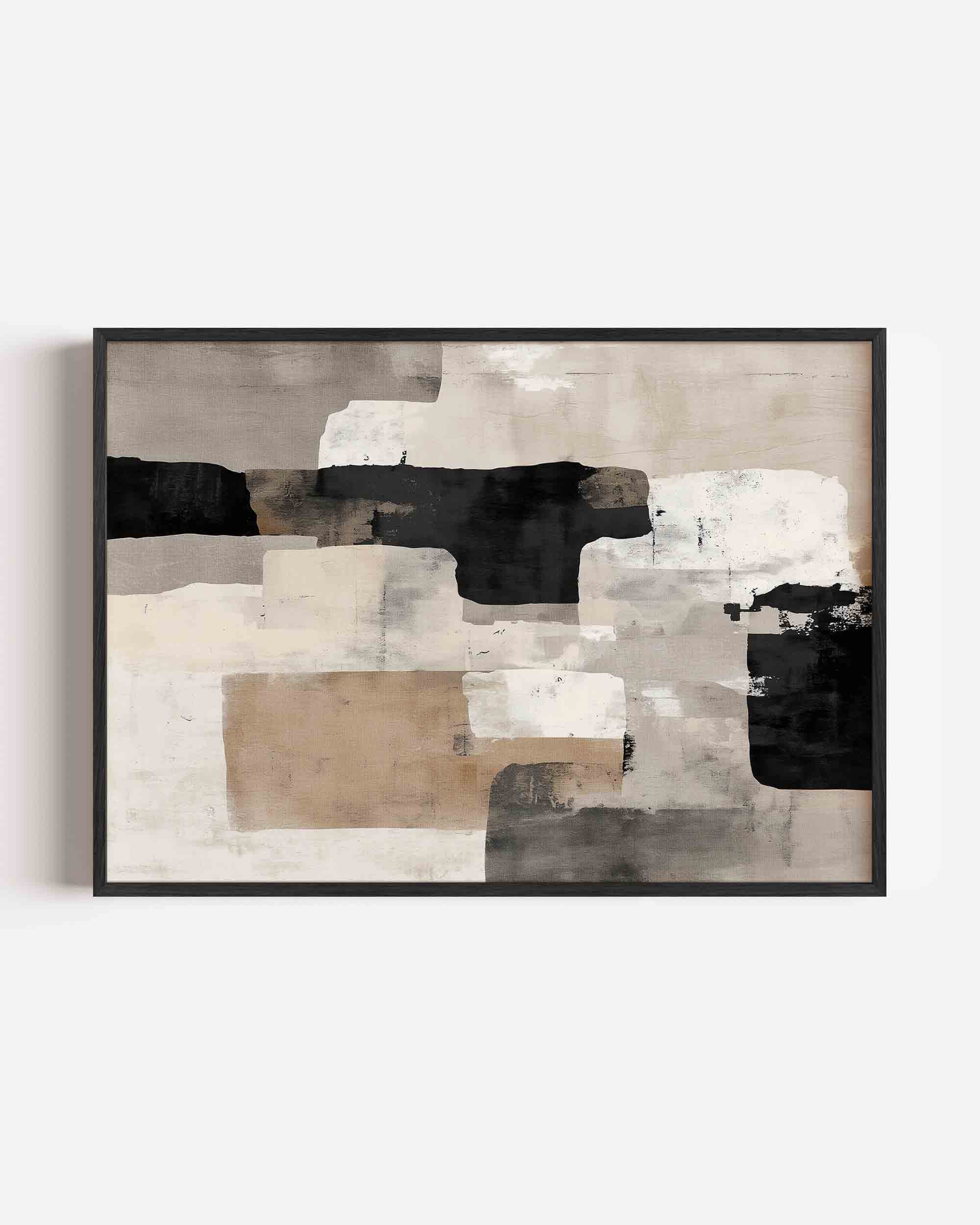 Abstracte vormen Poster