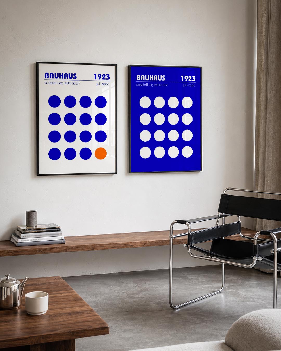 Kleur en cirkelritme Posterset
