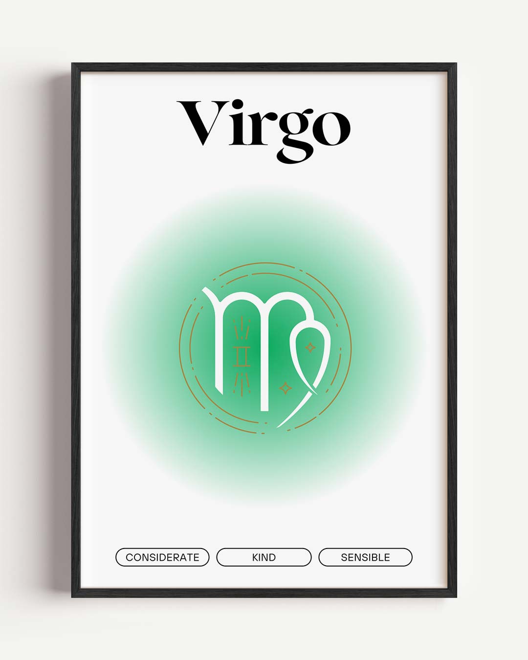 Virgo Zodiac Poster-WallArtistic
