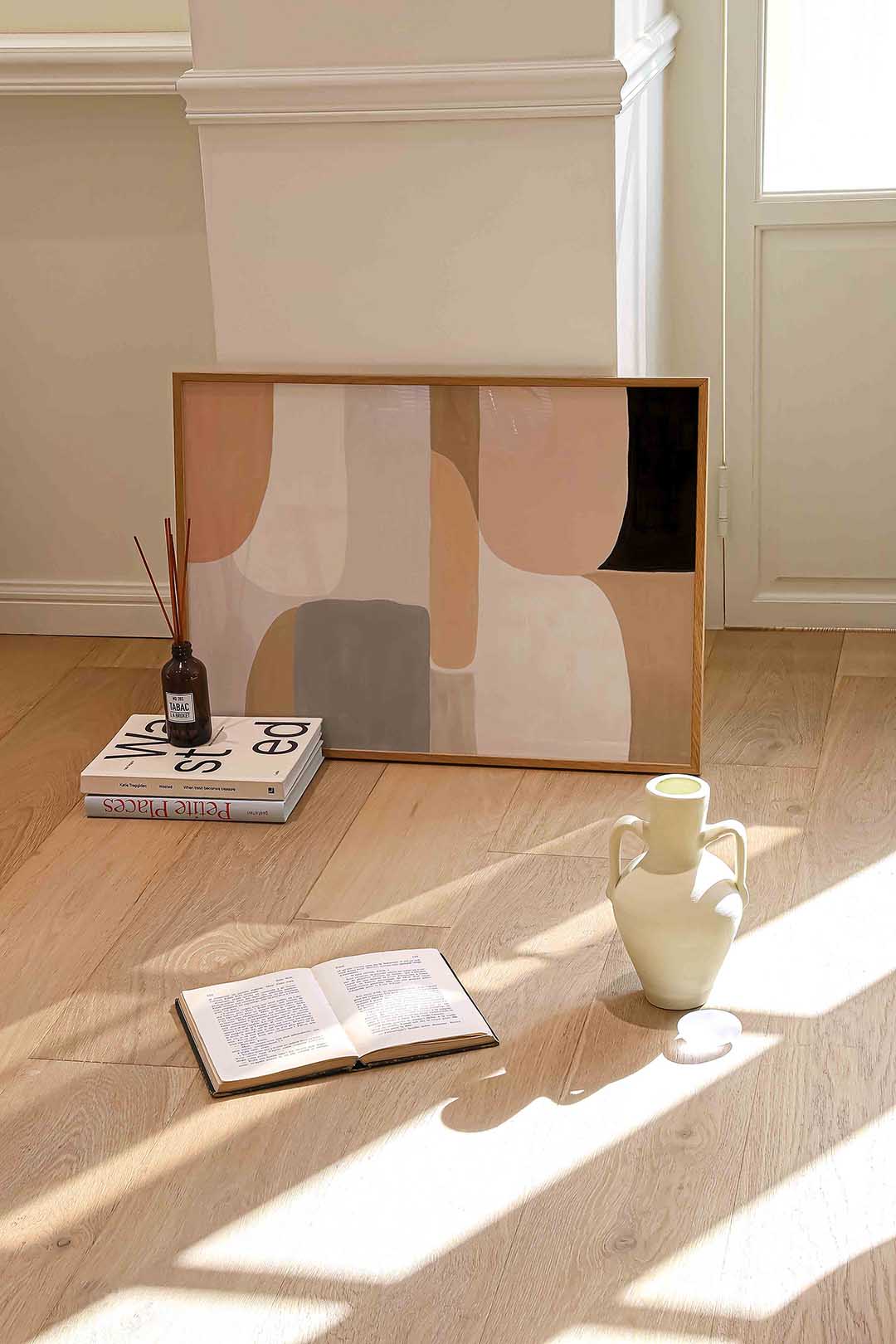 Abstracte vormen Poster
