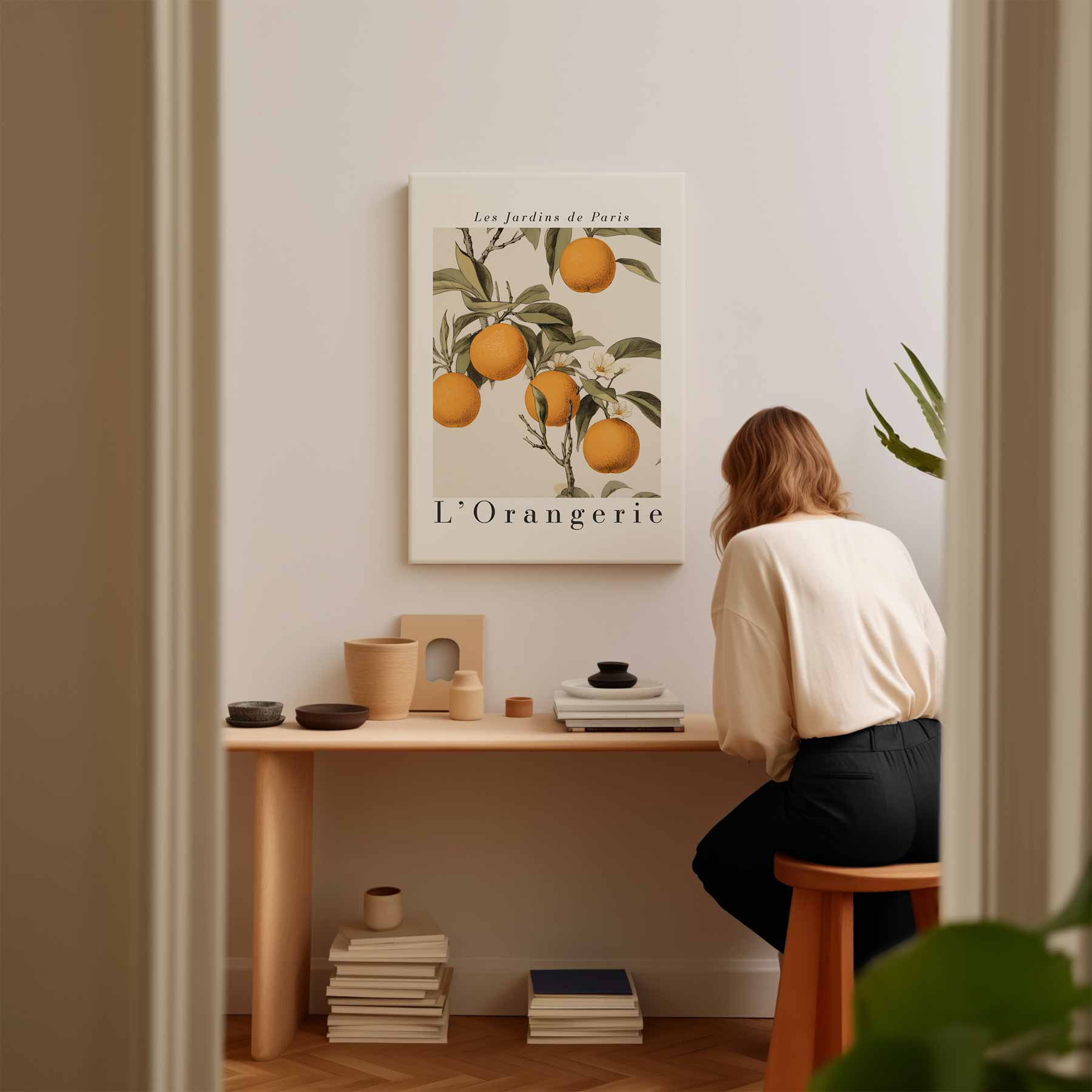 Les Jardins de Paris L'Orangerie Kunstwerk-canvas-dibond-plexiglas-wanddecoratie-WallArtistic