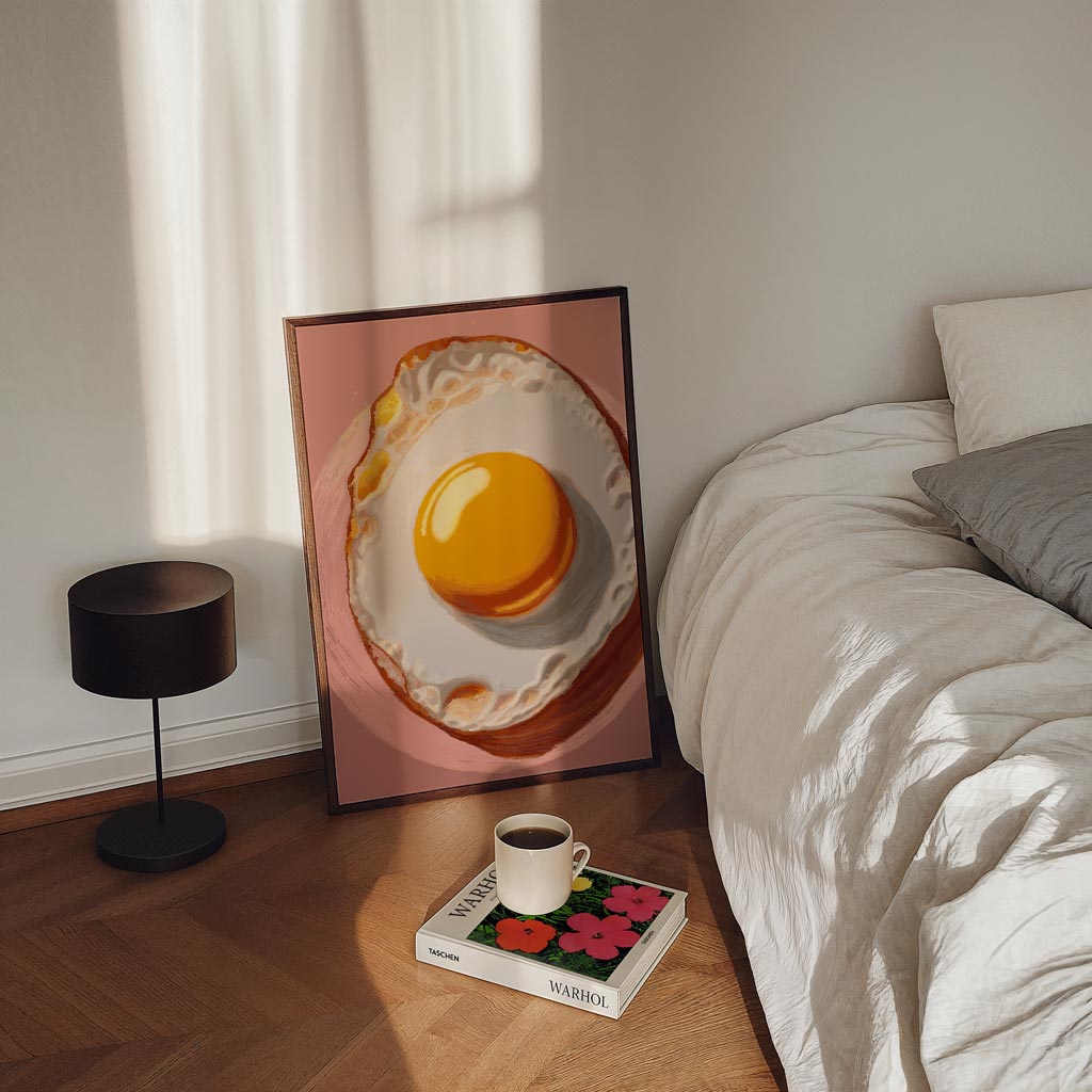 Perfect Gebakken Ei Poster-WallArtistic