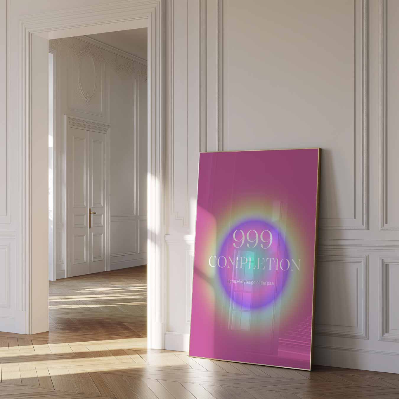 Inspirerende 999 Affirmatie Poster-WallArtistic