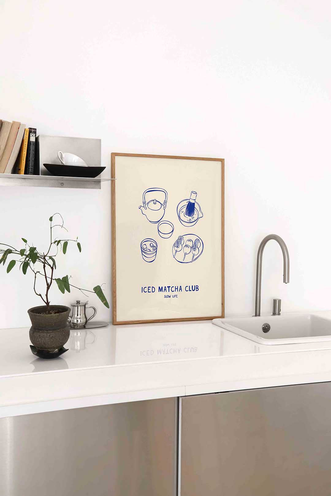 Iced matcha club Poster