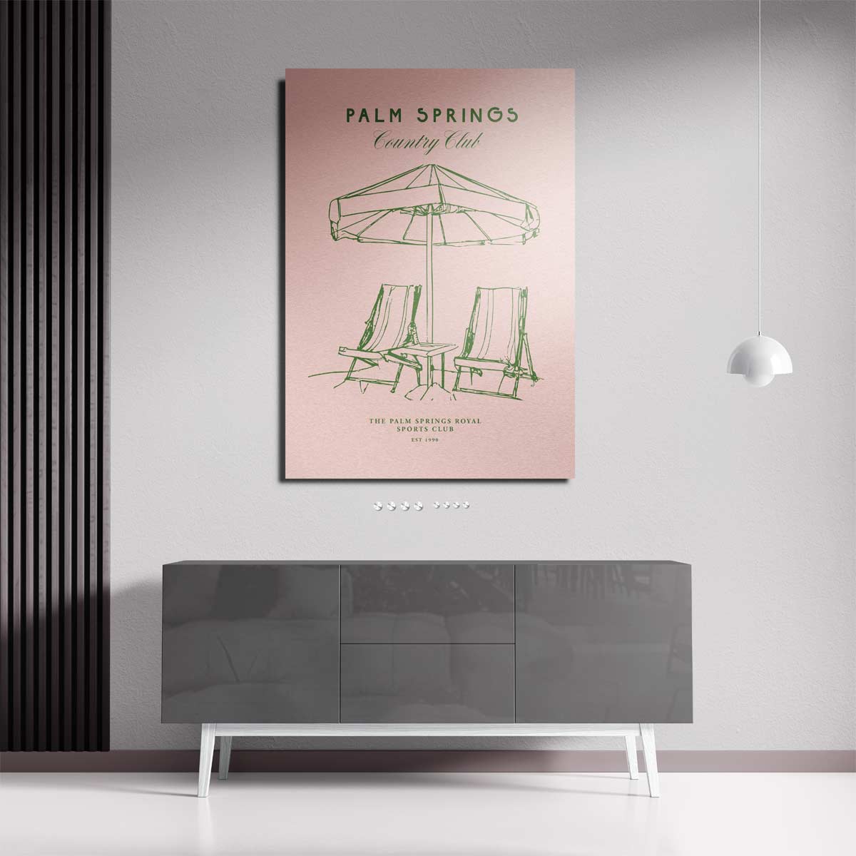 Palm Springs Country Club Poster