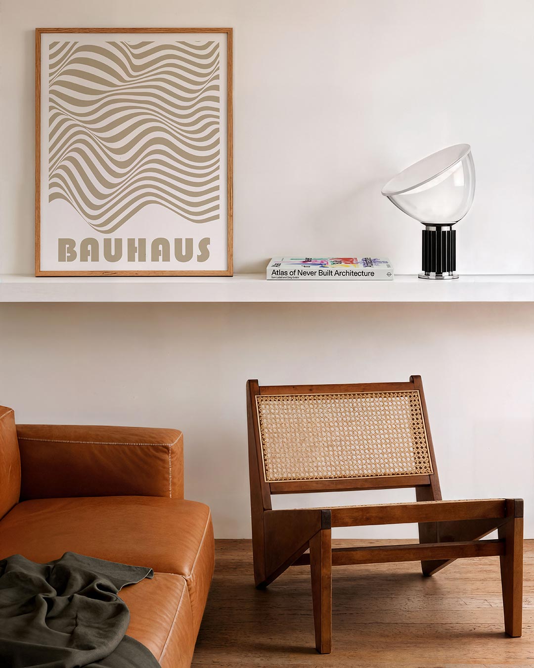 Golvend lijnenspel Poster