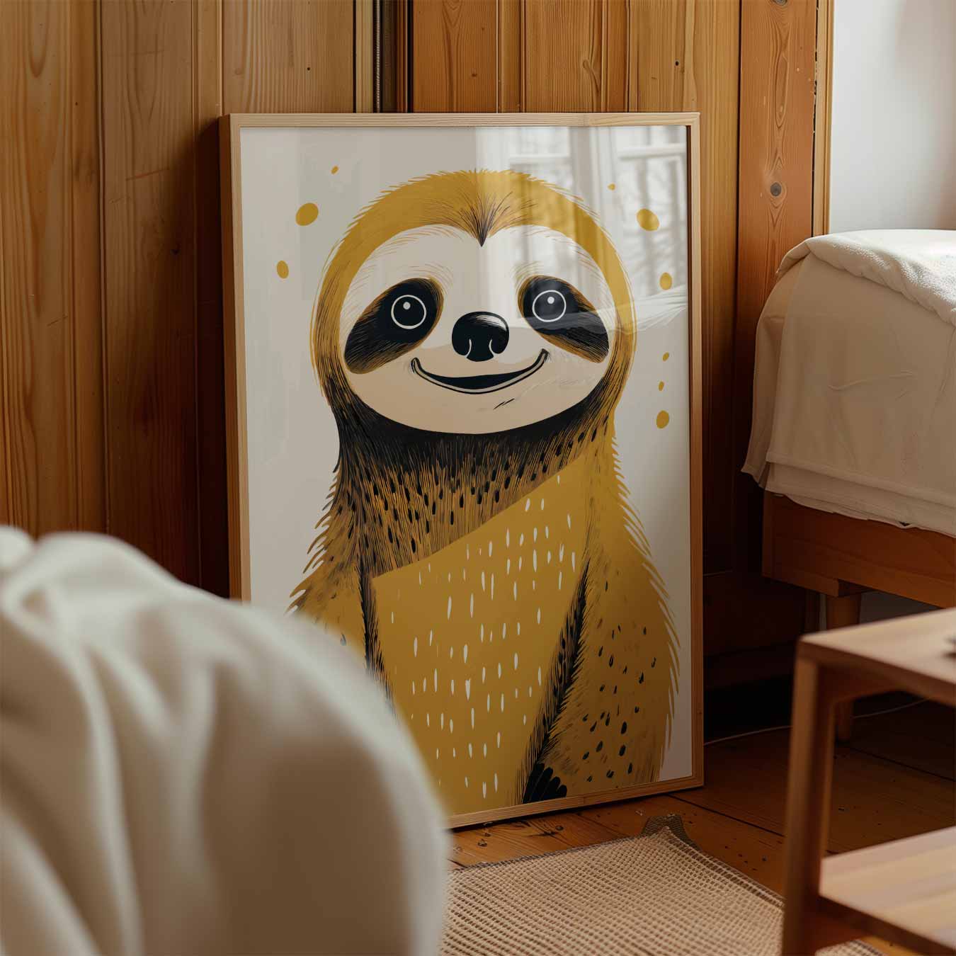 Lieve Luiaard Poster-WallArtistic