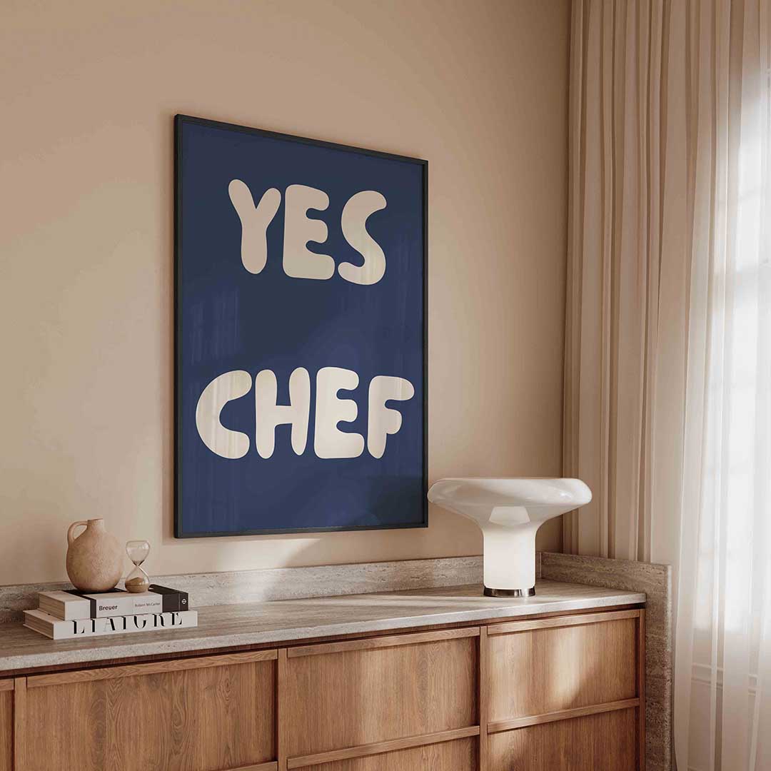 Yes chef Poster