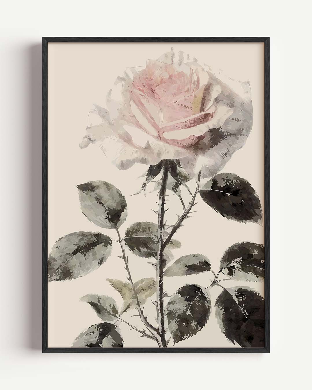 Romantische Rozenposter-WallArtistic