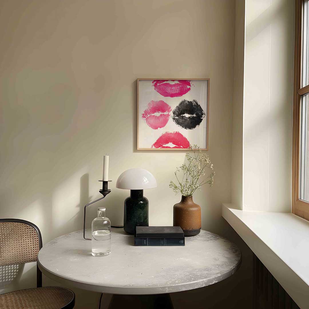 Lipafdrukken Poster