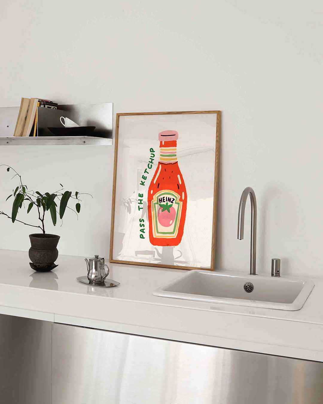 Ketchup fles Poster