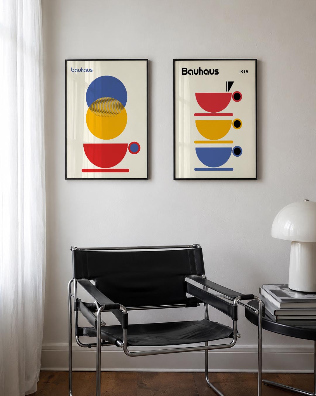 Vormen en kleurvlakken Posterset