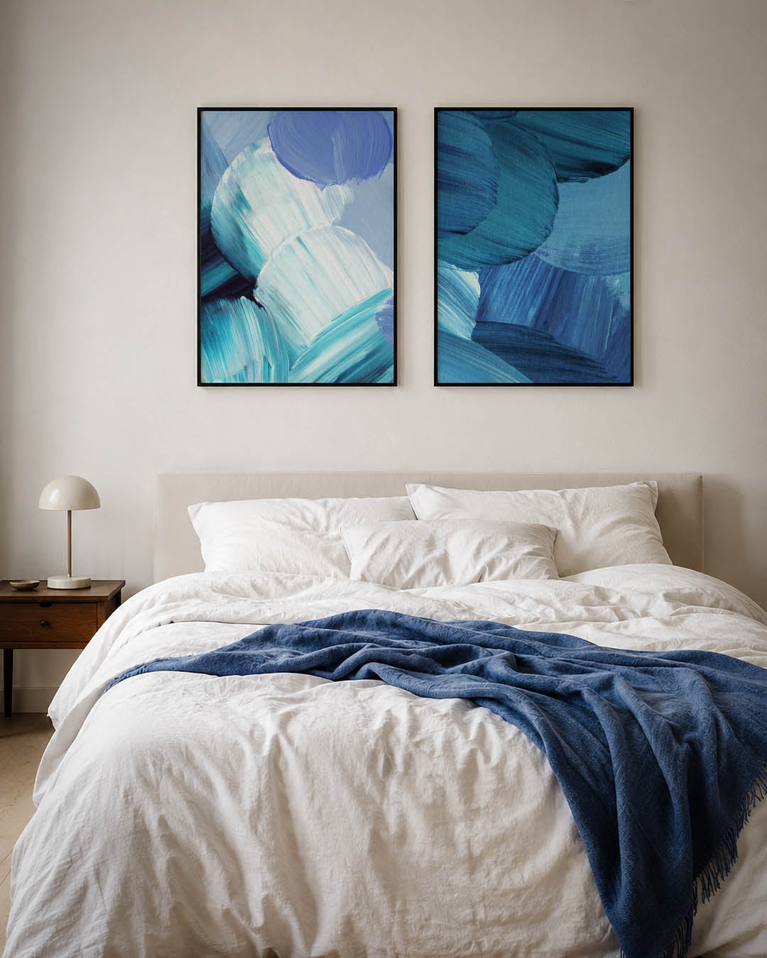 Kleurvlakken en beweging Posterset